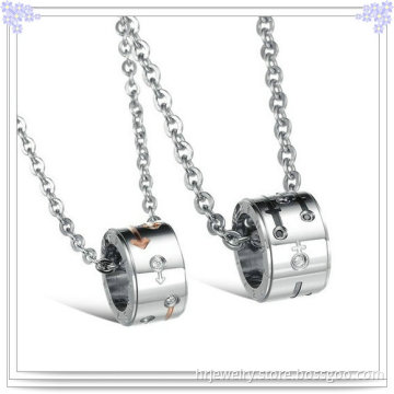 Couples Pendant Stainless Steel Jewelry Fashion Necklace (HR2006)